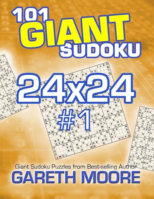 Front cover_101 Giant Sudoku 24x24 #1