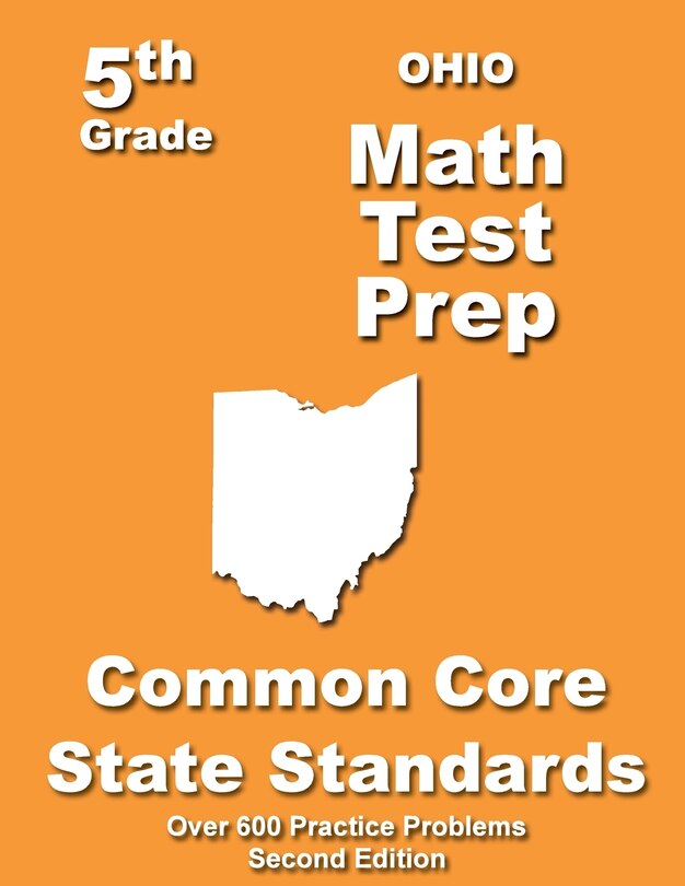 Couverture_Ohio 5th Grade Math Test Prep