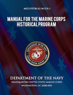 Couverture_Manual for the Marine Corps Historical Program
