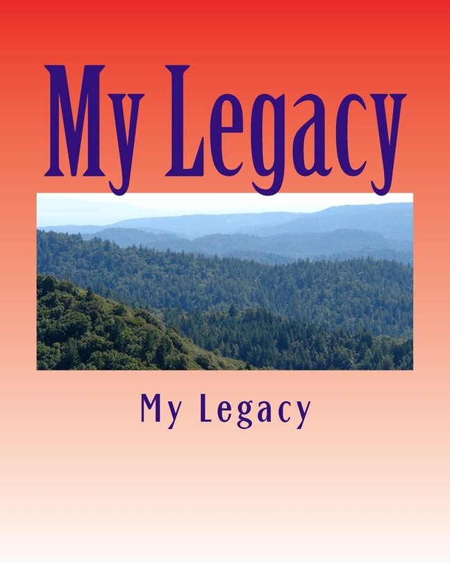 Front cover_My Legacy