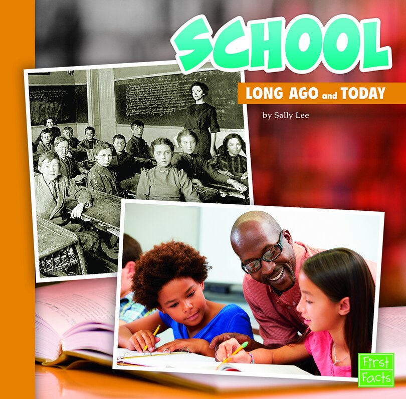 Front cover_School Long Ago and Today