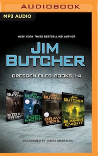 Front cover_Jim Butcher: Dresden Files, Books 1-4