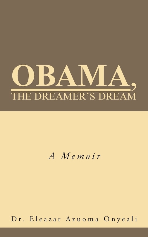 Couverture_Obama, the Dreamer's Dream