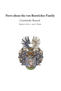 Front cover_News about the von Boetticher Family
