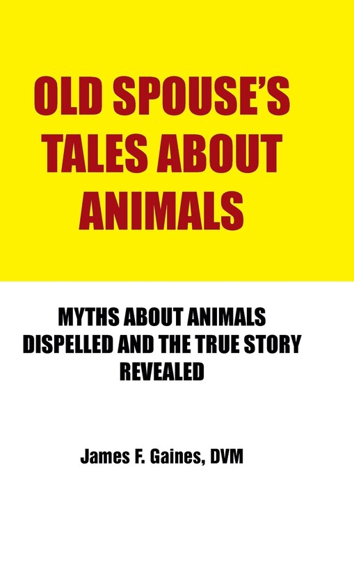 Front cover_Old Spouse's Tales About Animals