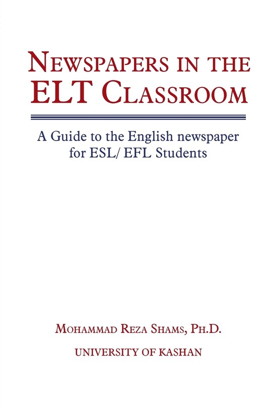 Couverture_Newspapers in the ELT Classroom
