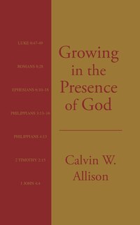 Front cover_Growing in the Presence of God