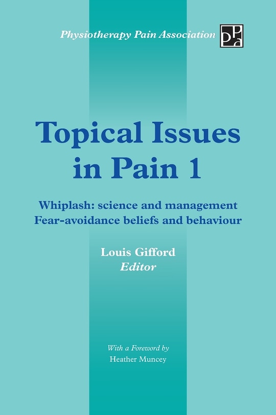 Front cover_Topical Issues In Pain 1