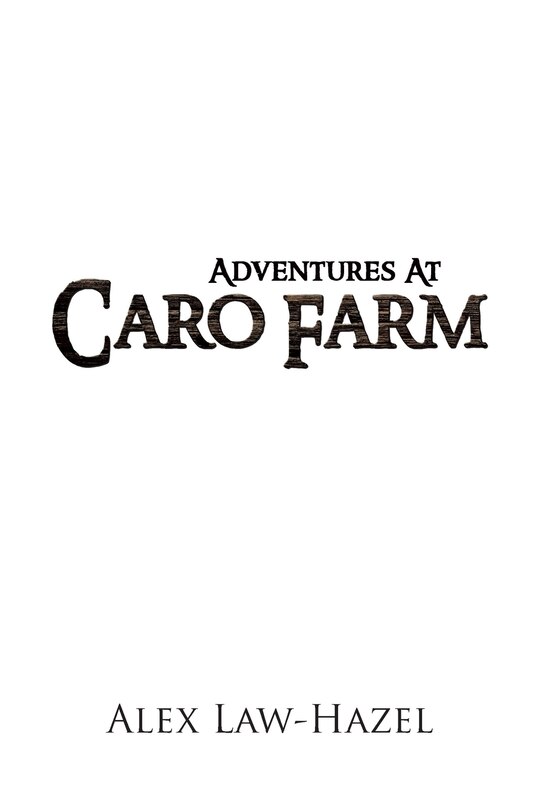 Front cover_Adventures at Caro Farm