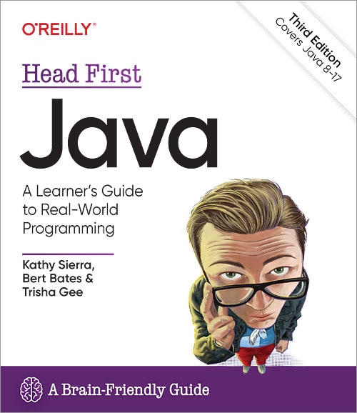 Front cover_Head First Java