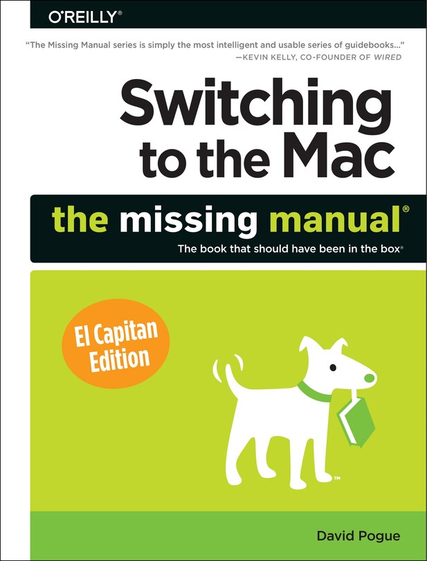 Front cover_Switching To The Mac: The Missing Manual, El Capitan Edition