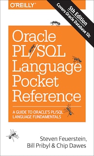 Front cover_Oracle Pl/sql Language Pocket Reference