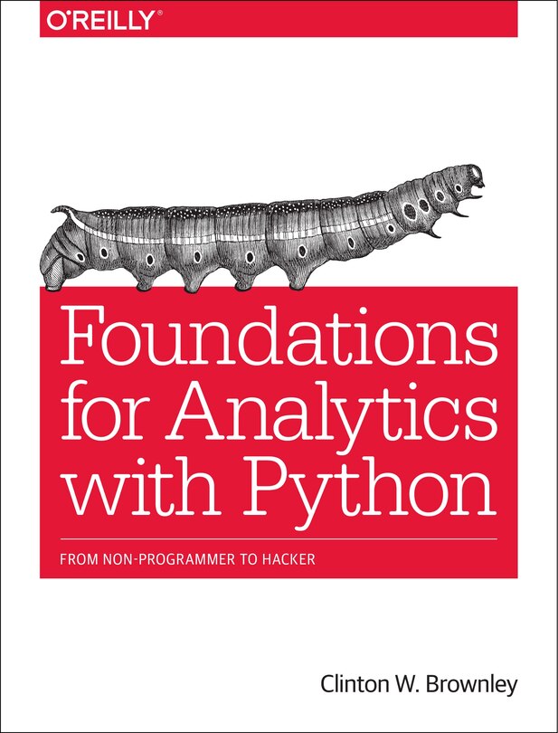 Front cover_Foundations For Analytics With Python