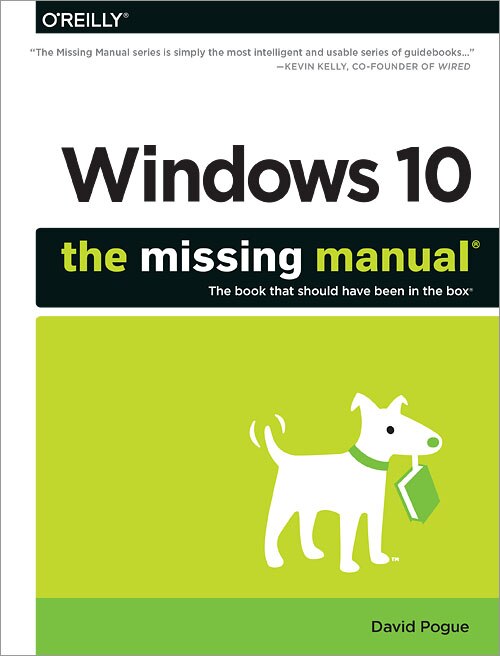 Couverture_Windows 10: The Missing Manual