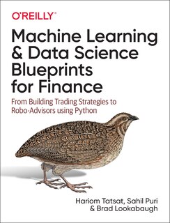 Couverture_Machine Learning And Data Science Blueprints For Finance