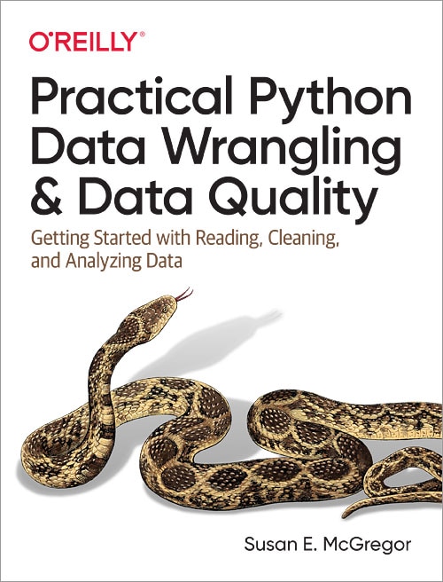 Front cover_Practical Python Data Wrangling And Data Quality