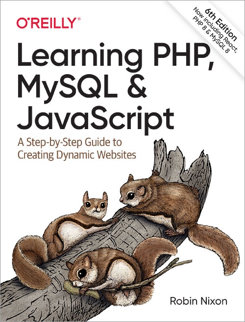 Front cover_Learning PHP, MySQL & JavaScript