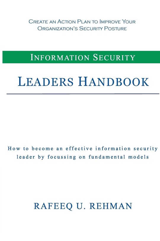 Front cover_Information Security Leaders Handbook