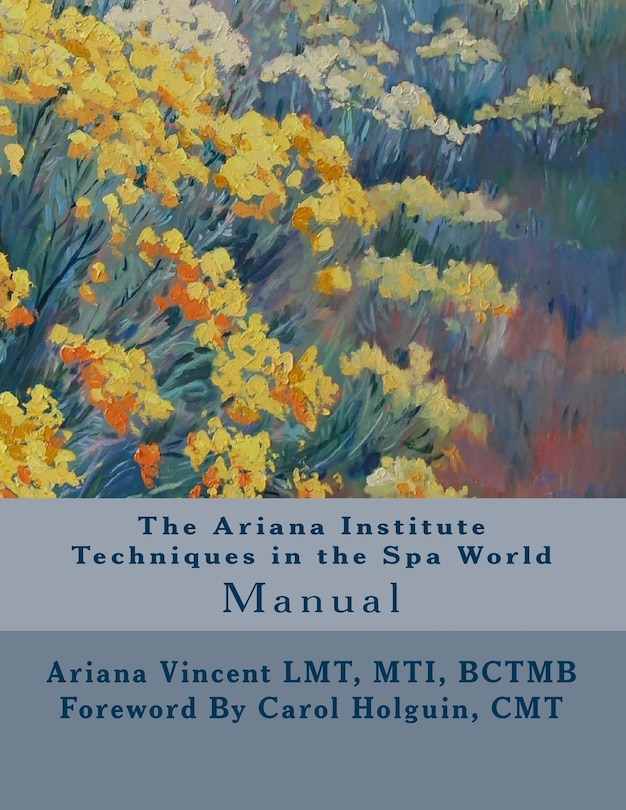 Front cover_The Ariana Institute Techniques in the Spa World