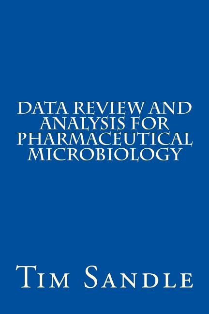 Couverture_Data Review and Analysis for Pharmaceutical Microbiology