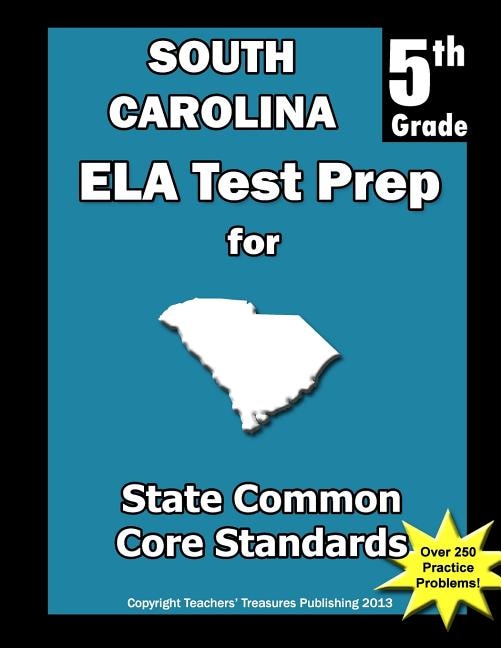 Front cover_South Carolina 5th Grade ELA Test Prep
