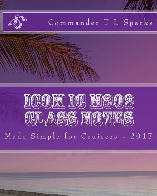 Couverture_Icom IC M802 Class Notes