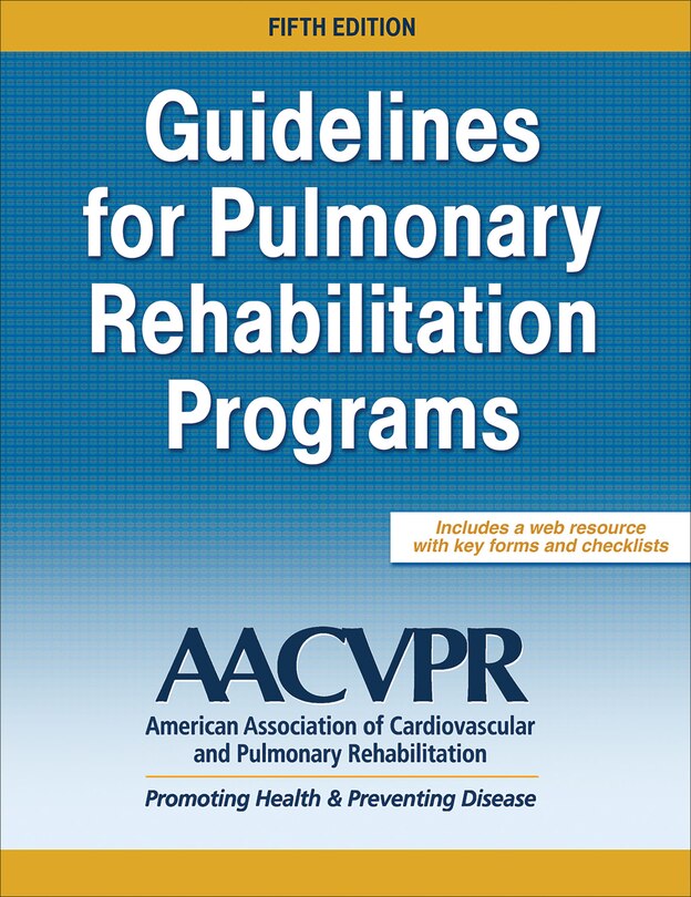 Front cover_Guidelines for Pulmonary Rehabilitation Programs