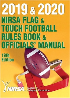 Couverture_2019 & 2020 NIRSA Flag & Touch Football Rules Book & Officials' Manual