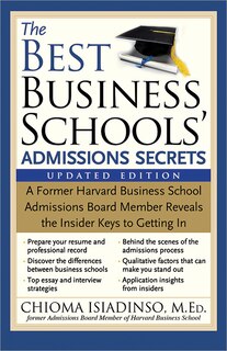 Front cover_The Best Business Schools' Admissions Secrets