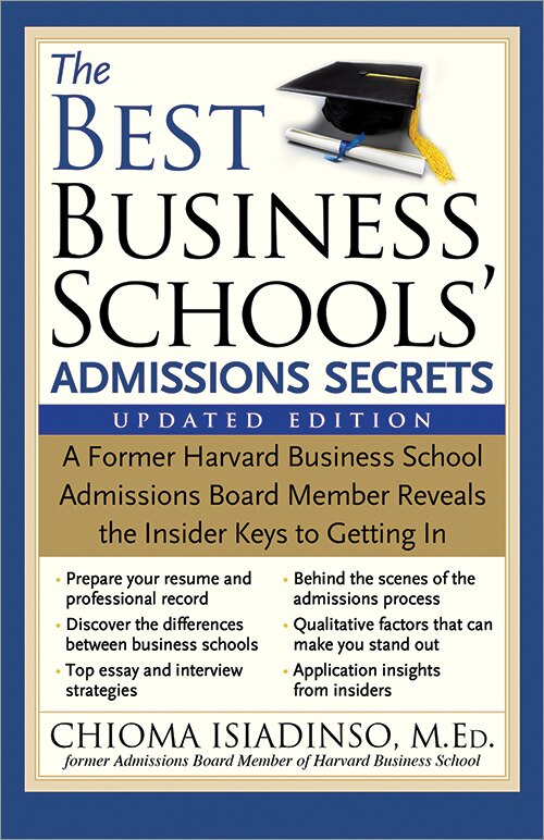 Front cover_The Best Business Schools' Admissions Secrets