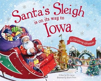 Front cover_Santa's Sleigh Is On Its Way To Iowa
