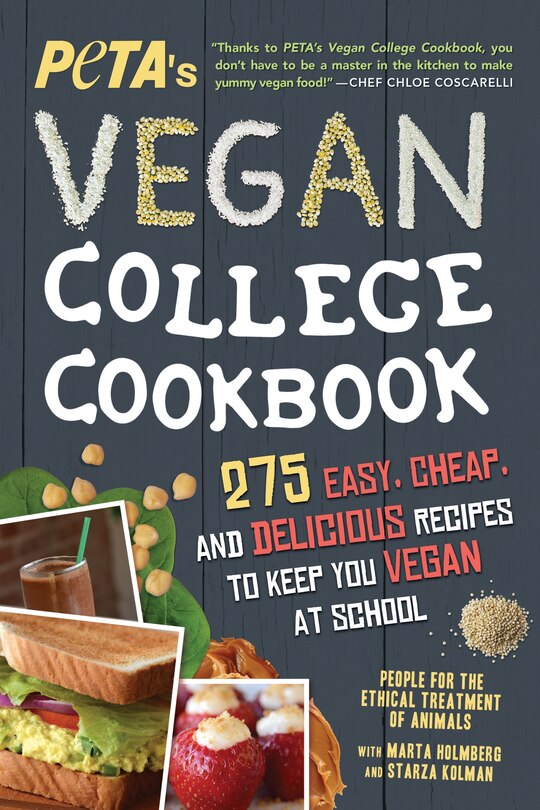Couverture_Peta's Vegan College Cookbook