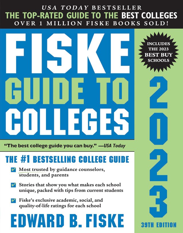 Front cover_Fiske Guide To Colleges 2023