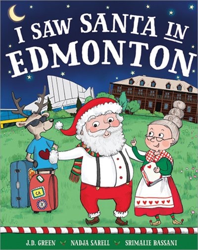 Front cover_I Saw Santa In Edmonton