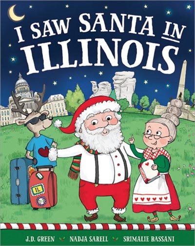 Front cover_I Saw Santa In Illinois