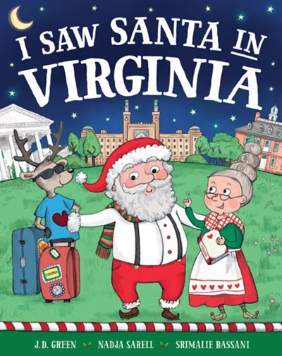 Front cover_I Saw Santa In Virginia