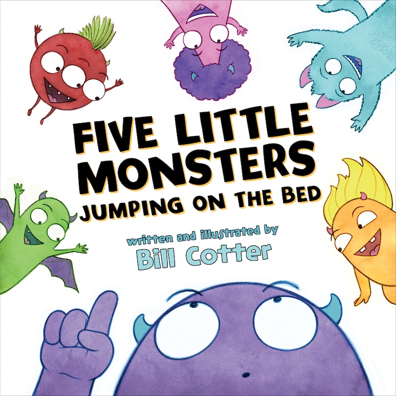 Couverture_Five Little Monsters Jumping On The Bed