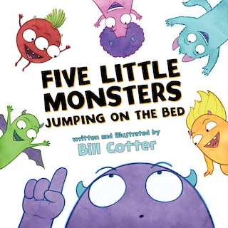 Couverture_Five Little Monsters Jumping On The Bed