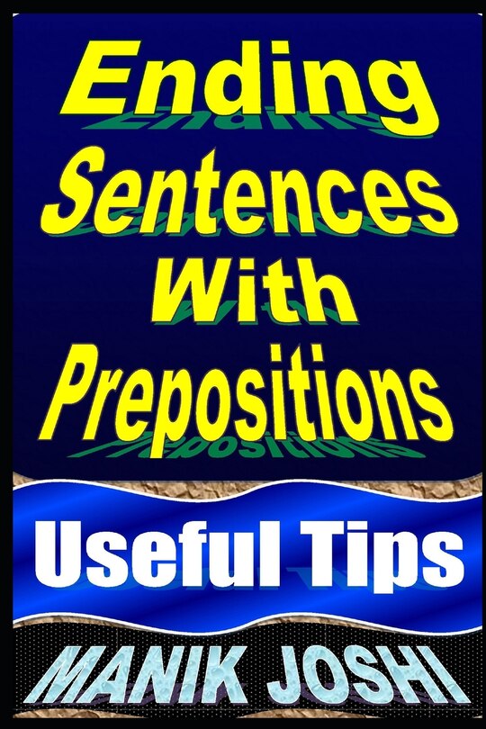 Front cover_Ending Sentences With Prepositions