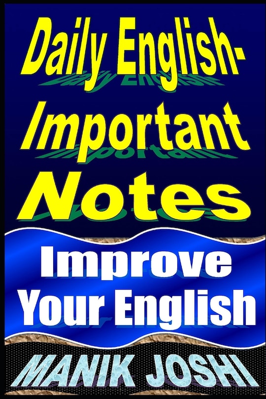 Couverture_Daily English Important Notes