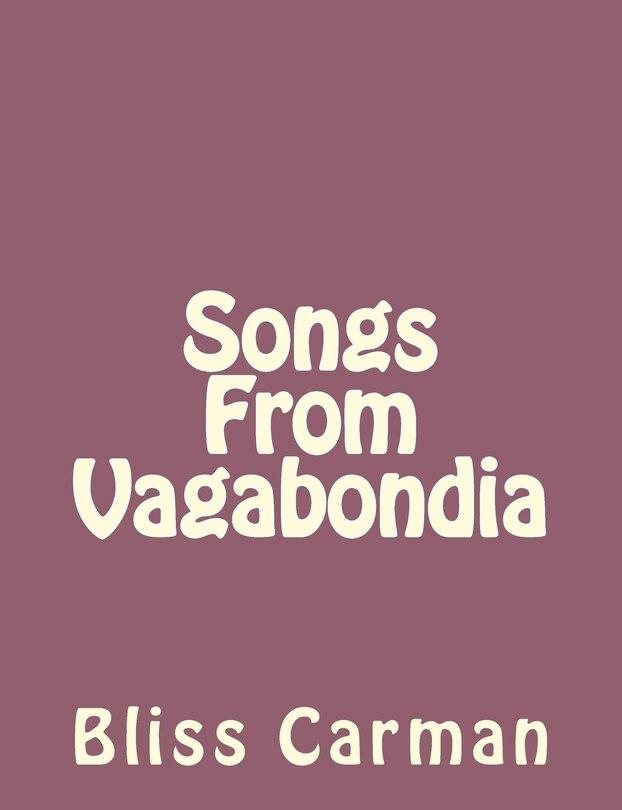 Front cover_Songs From Vagabondia