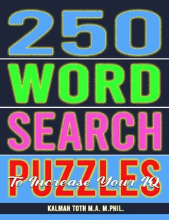 Front cover_250 Word Search Puzzles To Increase Your IQ