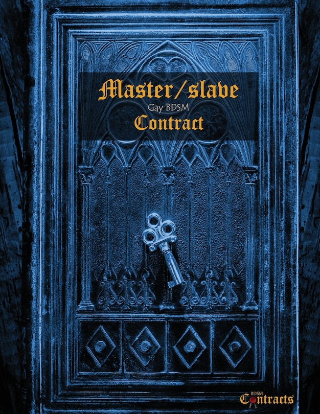 Master/slave Gay BDSM Contract (male slave)
