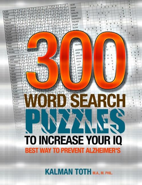 Front cover_300 Word Search Puzzles To Increase Your IQ
