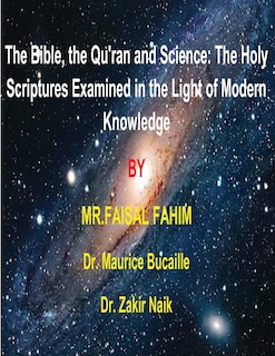 Front cover_The Bible, the Qu'ran and Science