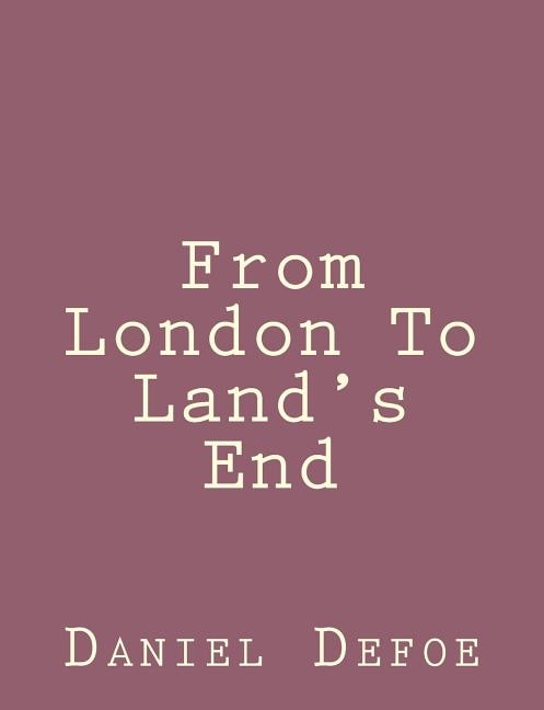 Front cover_From London To Land's End