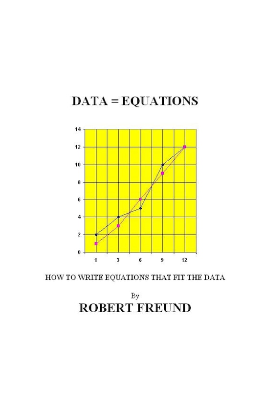 Front cover_Data = Equations