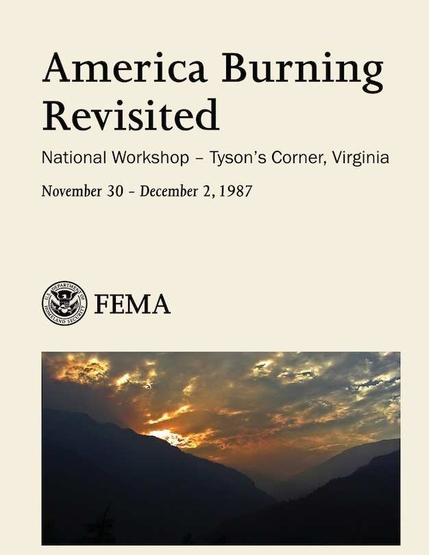 Front cover_America Burning Revisited