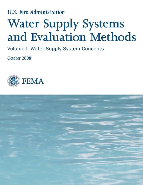 Couverture_Water Supply Systems And Evaluation Methods