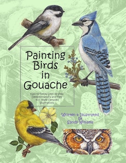 Front cover_Painting Birds in Gouache